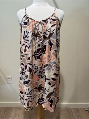 Sadie & Sage Multi-Color Floral Slip Dress